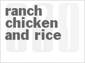 recipe for ranch chicken and rice