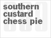 recipe for southern custard chess pie