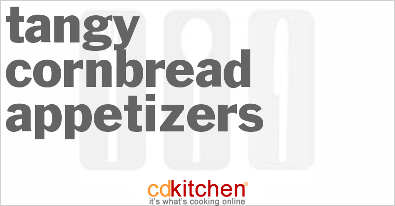 Tangy Cornbread Appetizers - CDKitchen.com