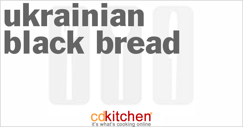 ukrainian-black-bread-recipe-cdkitchen