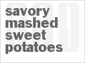 Savory Mashed Sweet Potatoes
