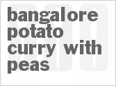 recipe for bangalore potato curry with peas