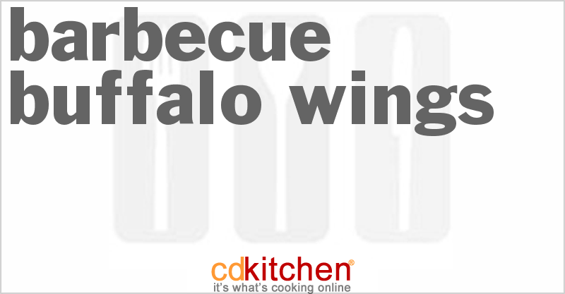 Barbecue Buffalo Wings - CDKitchen.com