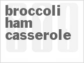 recipe for slow cooker broccoli ham casserole