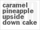 recipe for caramel pineapple upside-down cake