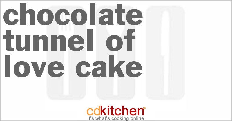 Chocolate Tunnel Of Love Cake - CDKitchen.com