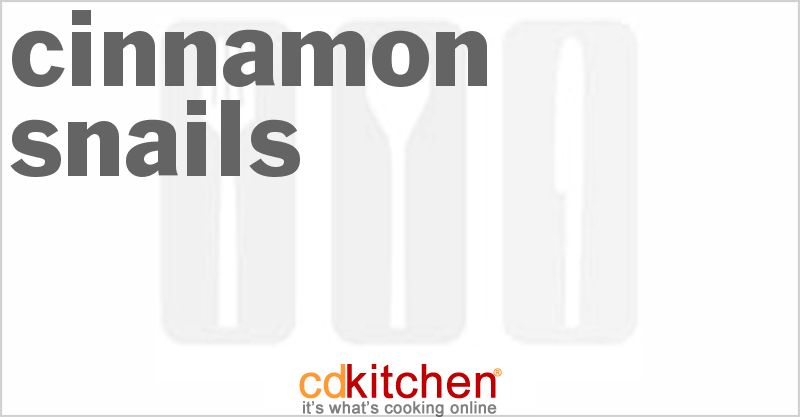 Cinnamon Snails - CDKitchen.com