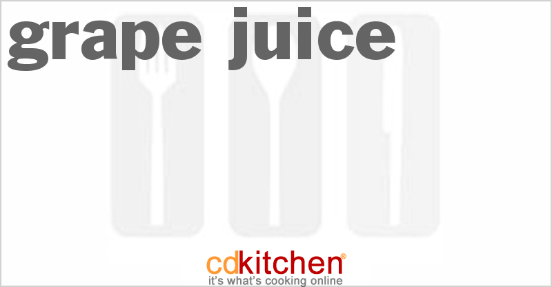 Grape Juice - CDKitchen.com