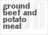 recipe for ground beef and potato meal