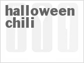 recipe for halloween chili