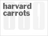 recipe for harvard carrots