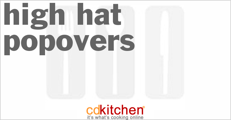High Hat Popovers - CDKitchen.com
