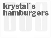 recipe for krystal's hamburgers