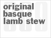 recipe for original basque lamb stew