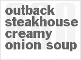 recipe for outback steakhouse creamy onion soup