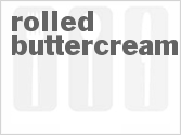 recipe for rolled buttercream