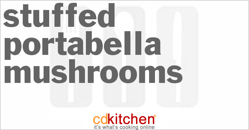 Cream Cheese And Spicy Sausage Stuffed Portabella Mushrooms - CDKitchen.com