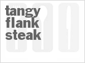 recipe for tangy flank steak