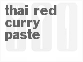 recipe for thai red curry paste