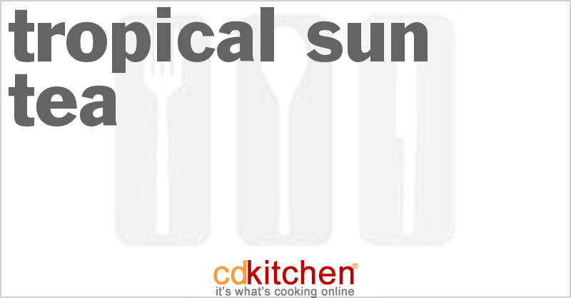 Tropical Sun Tea - CDKitchen.com