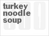recipe for turkey noodle soup