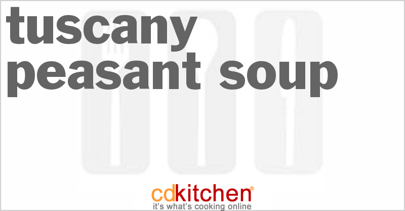Tuscany Peasant Soup - CDKitchen.com