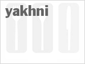 recipe for yakhni