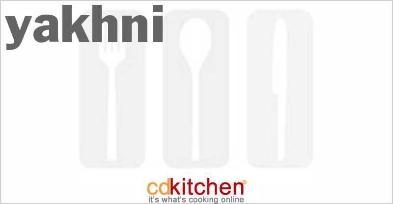 Yakhni - CDKitchen.com