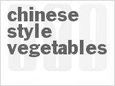 Chinese Style Vegetables