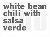 White Bean Chili With Salsa Verde