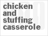 recipe for chicken and stuffing casserole