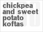 recipe for chickpea and sweet potato koftas
