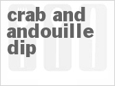 recipe for crab and andouille dip