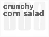 recipe for crunchy corn salad