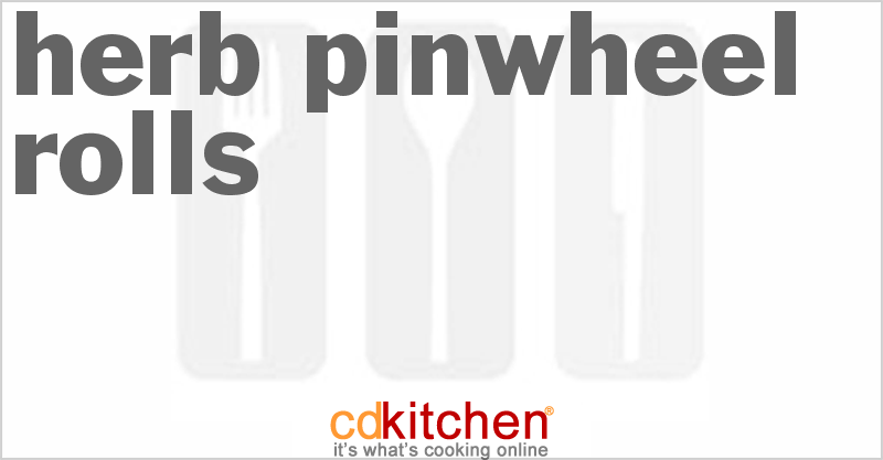 Herb Pinwheel Rolls - CDKitchen.com