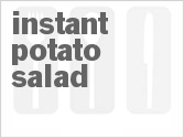 recipe for instant potato salad