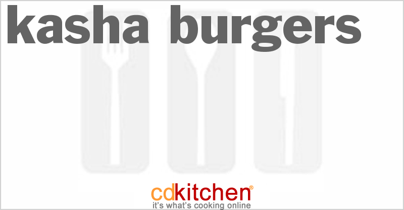 Kasha Burgers - CDKitchen.com