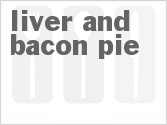 recipe for liver and bacon pie