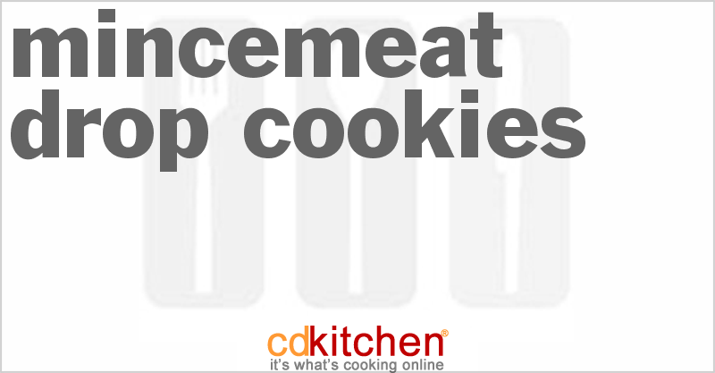 Mincemeat Drop Cookies - CDKitchen.com
