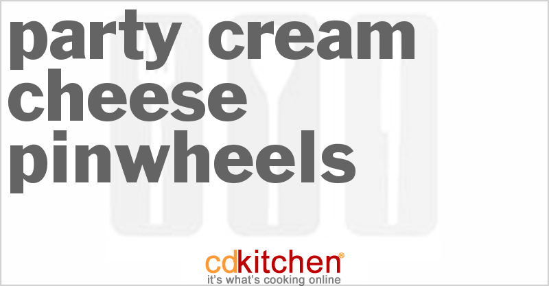 Party Cream Cheese Pinwheels - CDKitchen.com