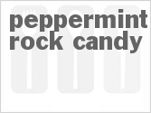 recipe for peppermint rock candy