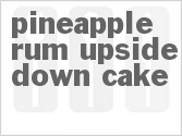 recipe for pineapple rum upside down cake