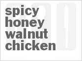 recipe for spicy honey walnut chicken