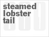 recipe for steamed lobster tail