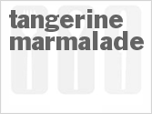 recipe for tangerine marmalade