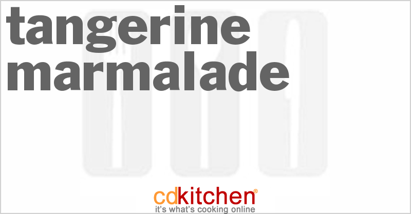 Tangerine Marmalade - CDKitchen.com