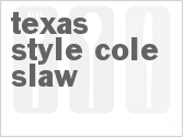recipe for texas-style cole slaw