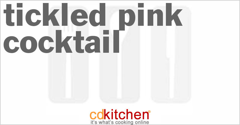 Tickled Pink Cocktail - CDKitchen.com