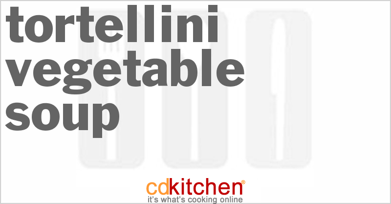 Tortellini Vegetable Soup - CDKitchen.com