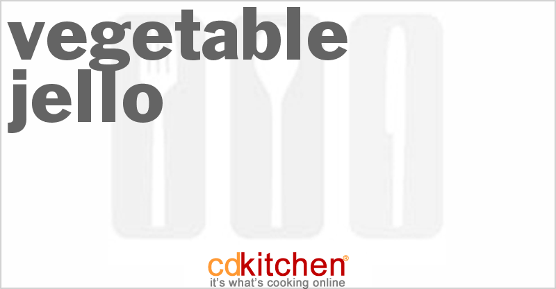 Vegetable Jello - CDKitchen.com